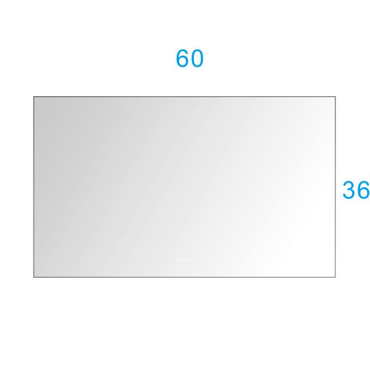 60 X 36Inch Led Mirror Bathroom Vanity Mirror With Back Light, Wall Mount Anti Fog Memory Large Adjustable Vanity Mirror