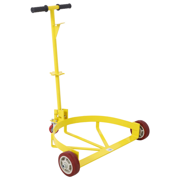 55 Gallon Drum Dolly 1Pk 1200 Lb Capacity Oil Barrel Drum Roller Cart Low Profile Steel Oil Drum Caddy
