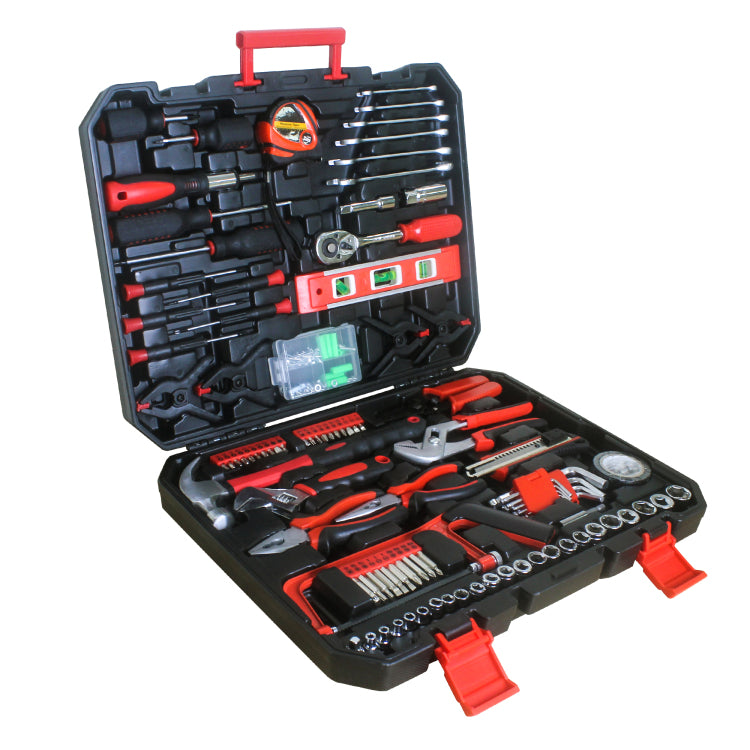Black Hand Tool Box With Toolset 238Pcs