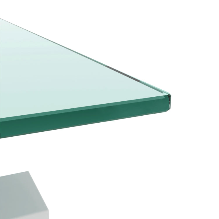 Rectangle Glass Coffee Table, Clear Coffee Table, Modern Side Center Tables For Living Room, Living Room Furniture Old Sku:W24136821