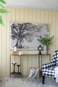 59" X 39" Large Arboreal Shelter Canvas Art Print, Traditional Style Floral Wall Art, Home Decor Accent Piece