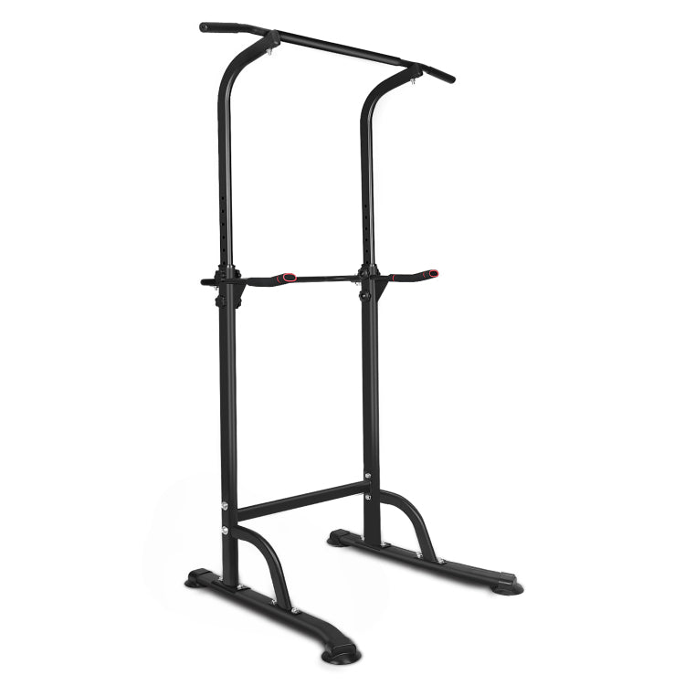 Power Tower Dip Station Adjustable Height Heavy Duty Multi Function Fitness Training Equipment