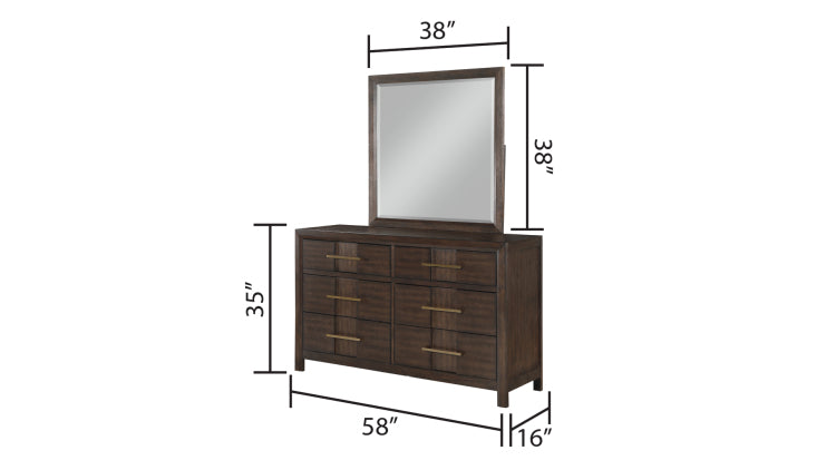Kenzo Modern Style Queen 5Pc Storage Bedroom Set Made With Wood, Led Headboard, Bluetooth Speakers & Usb Ports Walnut Nj Inventory