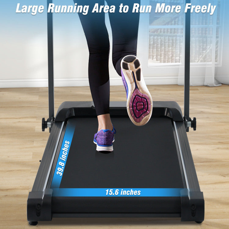 Folding Treadmills Walking Pad Treadmill For Home Office 2.5Hp Walking Treadmill With Incline 0.5 7.5Mph 265Lbs Capacity Treadmill For Walking Running