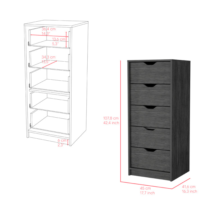 Kamran Dresser, Bedroom, Smokey Oak