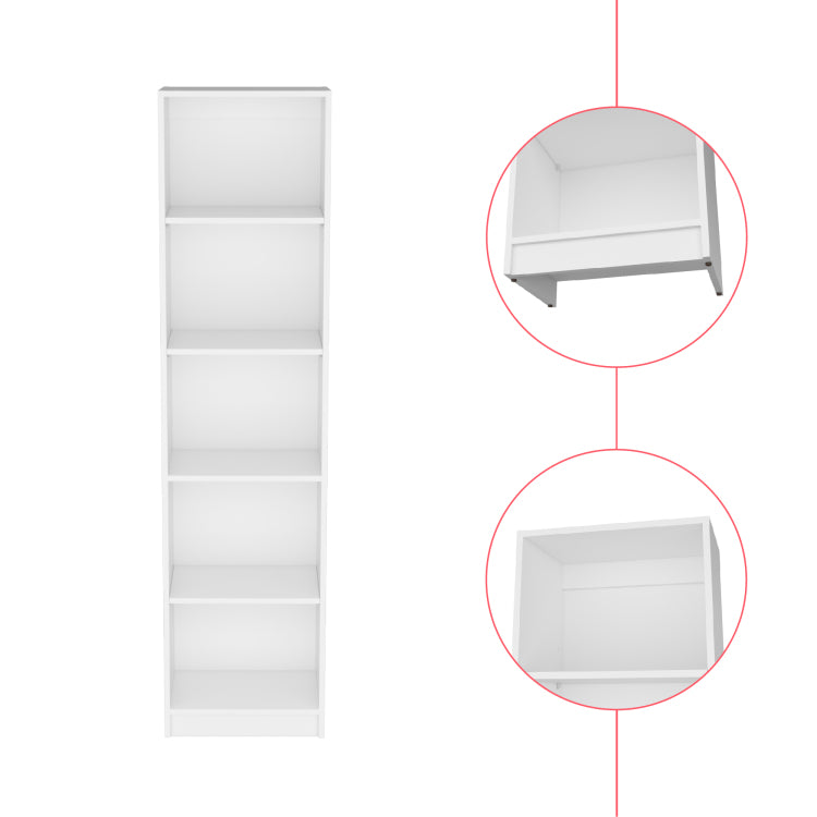 Bookcase Xs Benzoni, Office, White