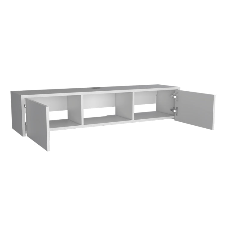 Floating Tv Stand Watson, Living Room, White