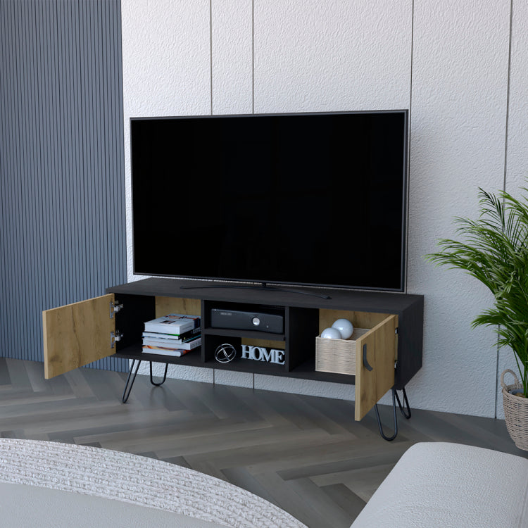 Tv Stand B Magness, Living Room, Black Macadamia