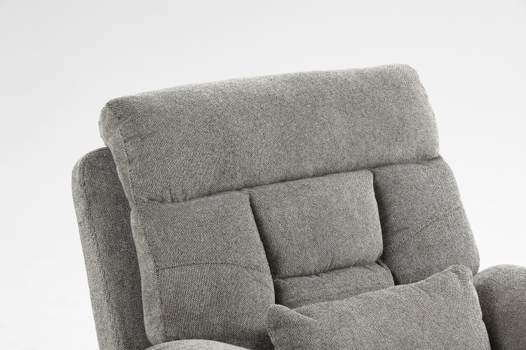 Old Age Electric Lift Chair, Flat High Density Foam Electric Sofa, With Heating And Massage Functions, Can Tilt To 180 Degrees, 2 Pocket Cup Holders, 2 Remote Controls, Dual Okin Motors