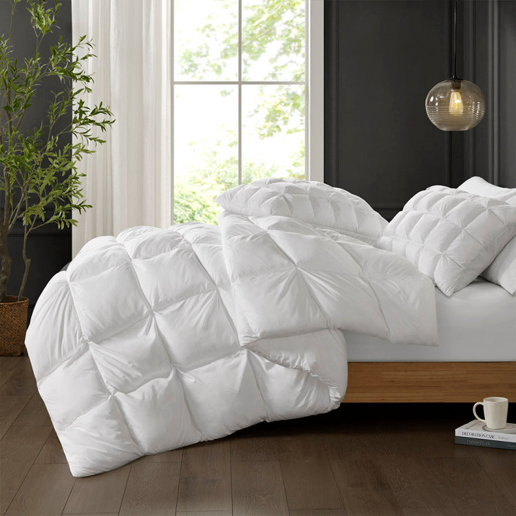 Overfilled Down Alternative Comforter White King Cal King