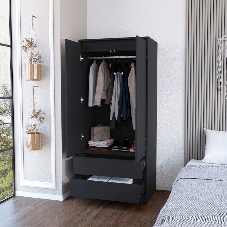 Armoire Closher, Bedroom, Black