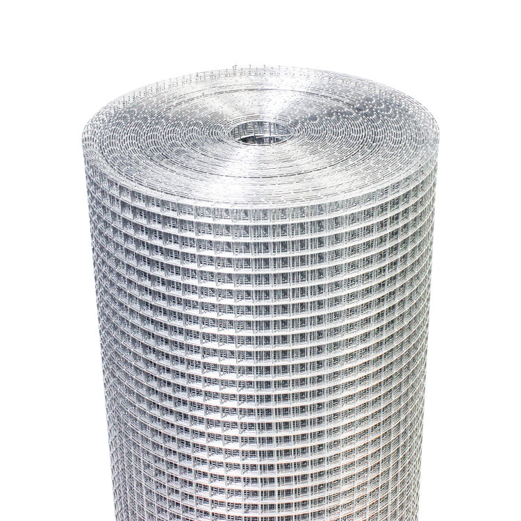 Hardware Cloth 1 4 Inch 48In X 50Ft 23 Gauge, Hot Dip Galvanized After Welding Chicken Wire Fence Roll Garden Plant Welded Metal Wire Fencing Roll, Rabbit Cages Snake Fence