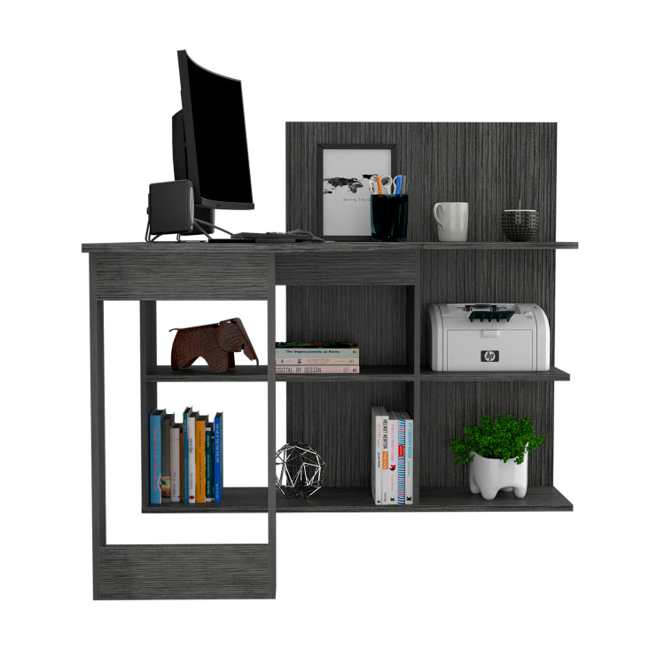 Computer Desk Mohave, Office, Smokey Oak