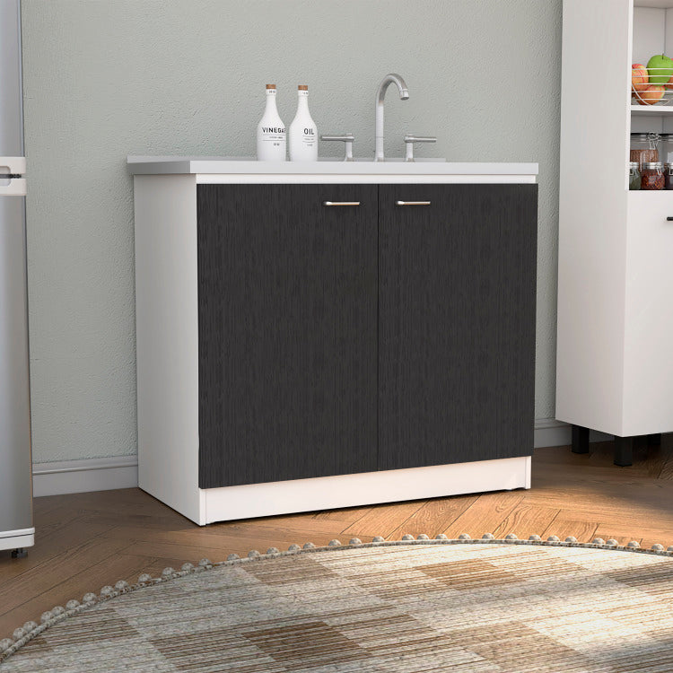 Utility Sink Vernal, Kitchen, White Black