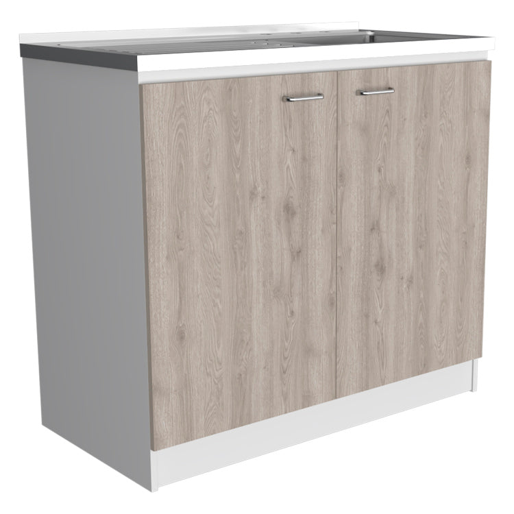 Utility Sink Vernal, Kitchen, Smokey Oak Light Gray