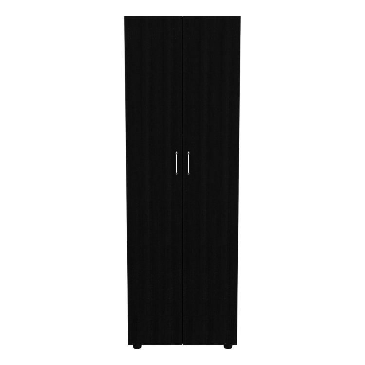 Slim Armoire Barkley, Bedroom, Black