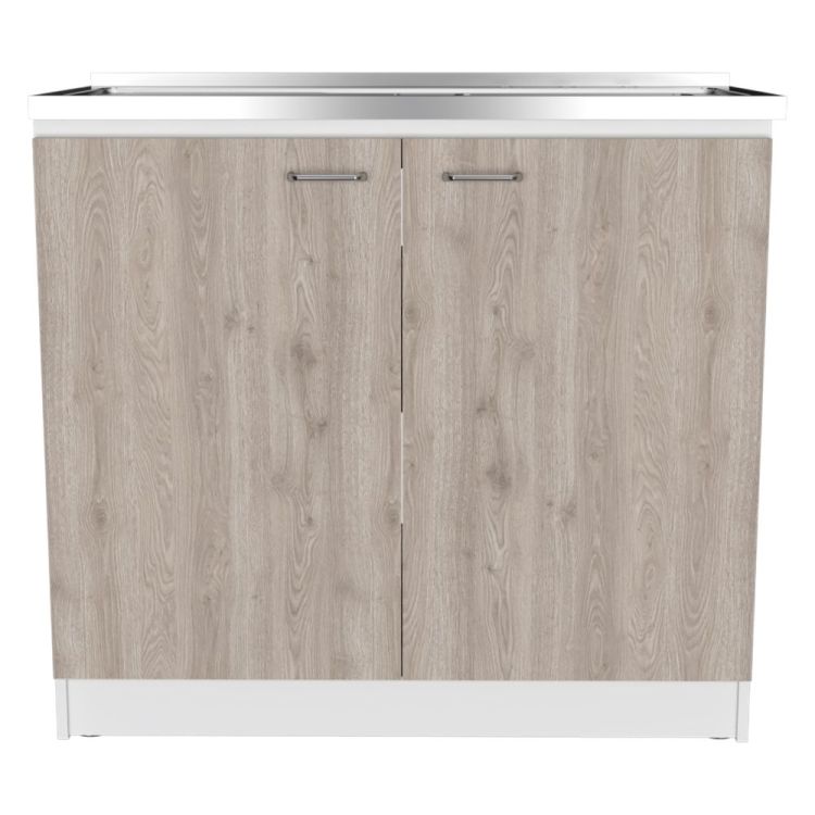 Utility Sink Vernal, Kitchen, Smokey Oak Light Gray
