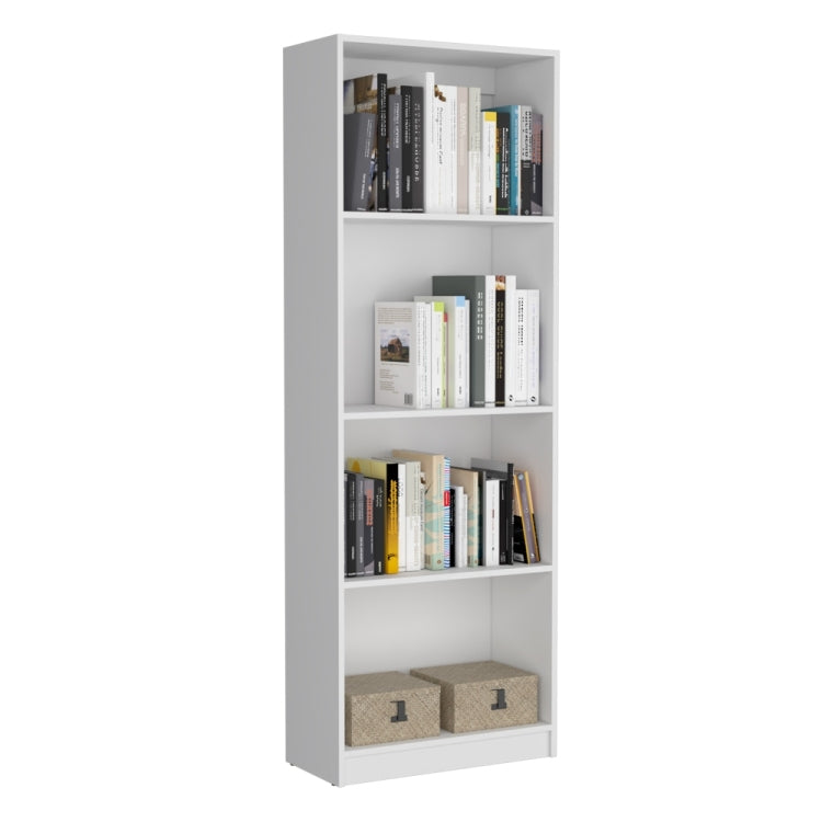 Benzoni Slim 2 Piece Living Room Set With 2 Bookcases, White