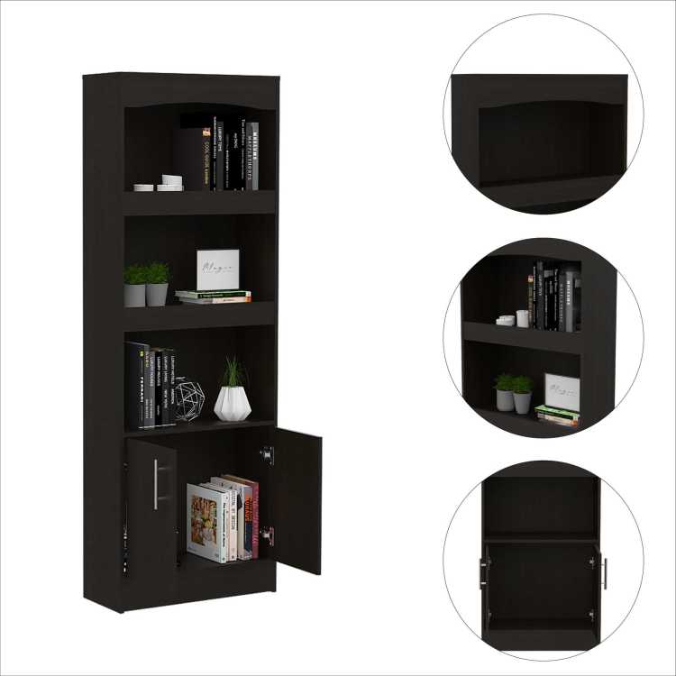 Dundee Kitchen Cart, One Drawer, Two Open Shelves