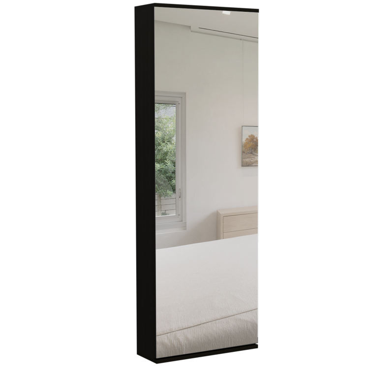 Columba Kitchen Cart, Single Door Cabinet, Four Caster