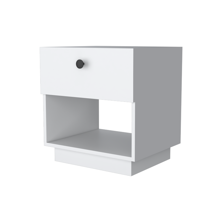 Sumter 1 Drawer Nightstand, Storage Shelf