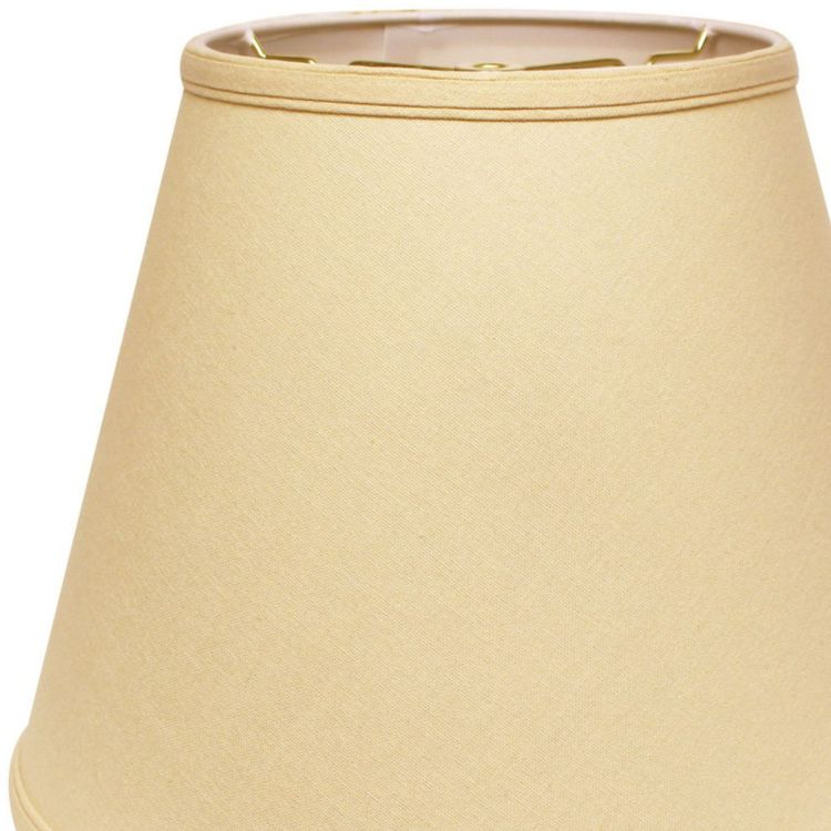 Slant Deep Empire Hardback Lampshade With Washer Fitter, Beige