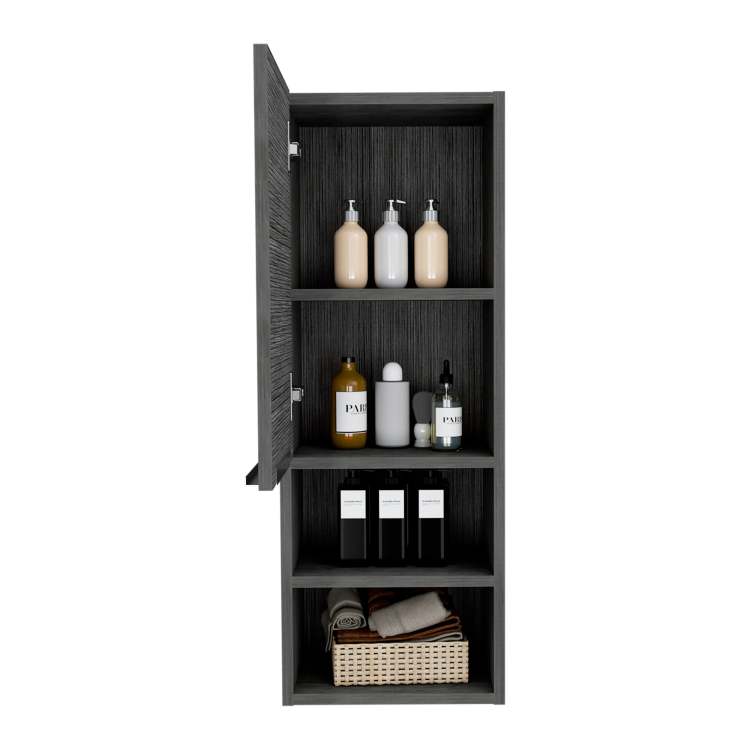 Milwaukee Medicine Cabinet, Two Shelves, Single Door Cabinet, Two Interior Shelves