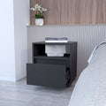 Duncan Nightstand, Top Open Shelf, 1 Drawer