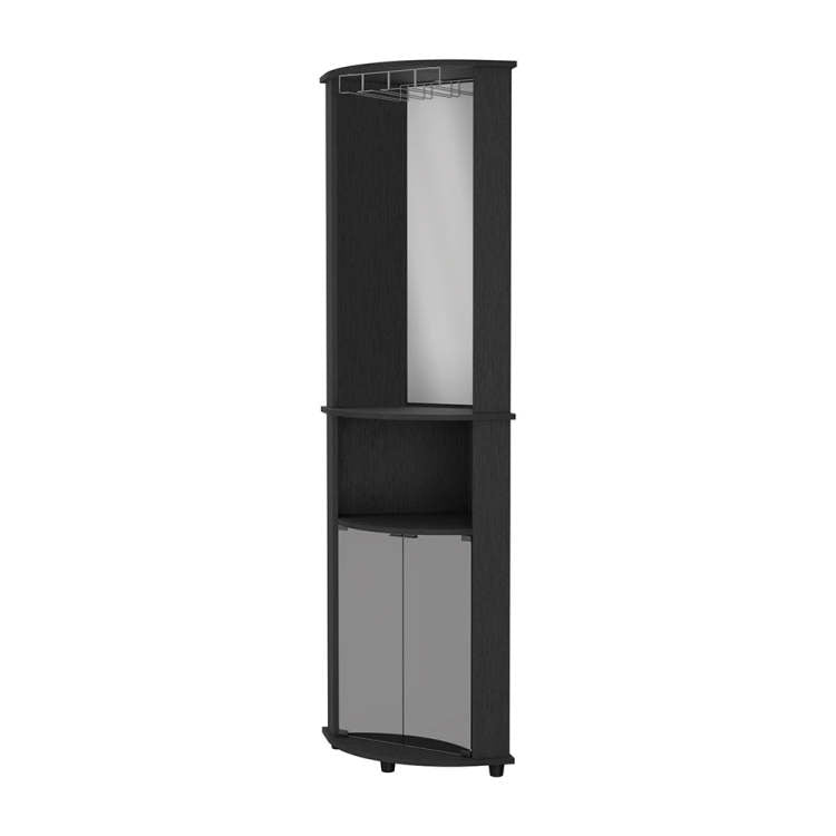 Lisbon Kitchen Island, 3 Tier Shelf And Large Workstation