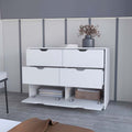 Dillon 2 Drawers Nightstand, Bedside Table With Storage