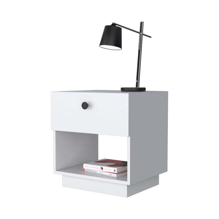 Sumter 1 Drawer Nightstand, Storage Shelf