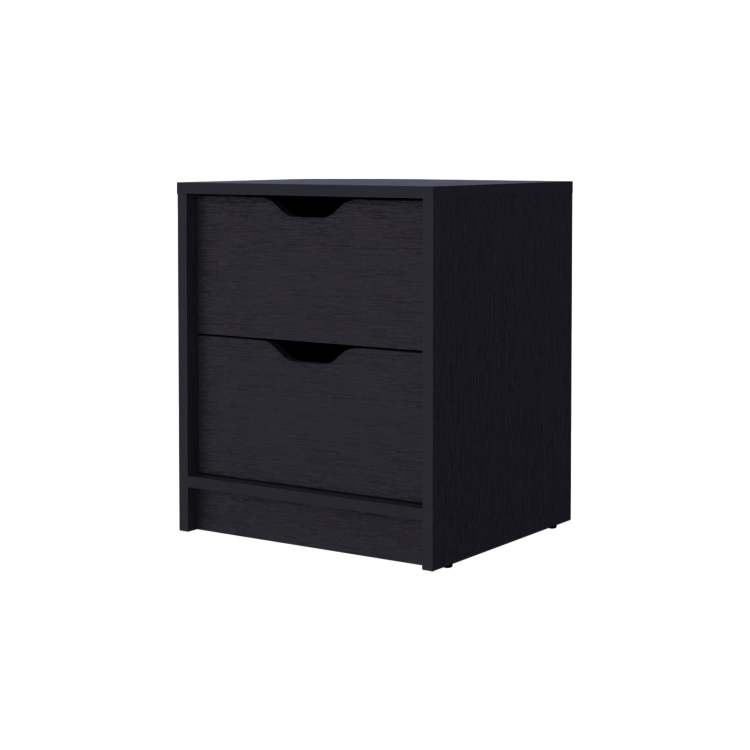 Dillon 2 Drawers Nightstand, Bedside Table With Storage
