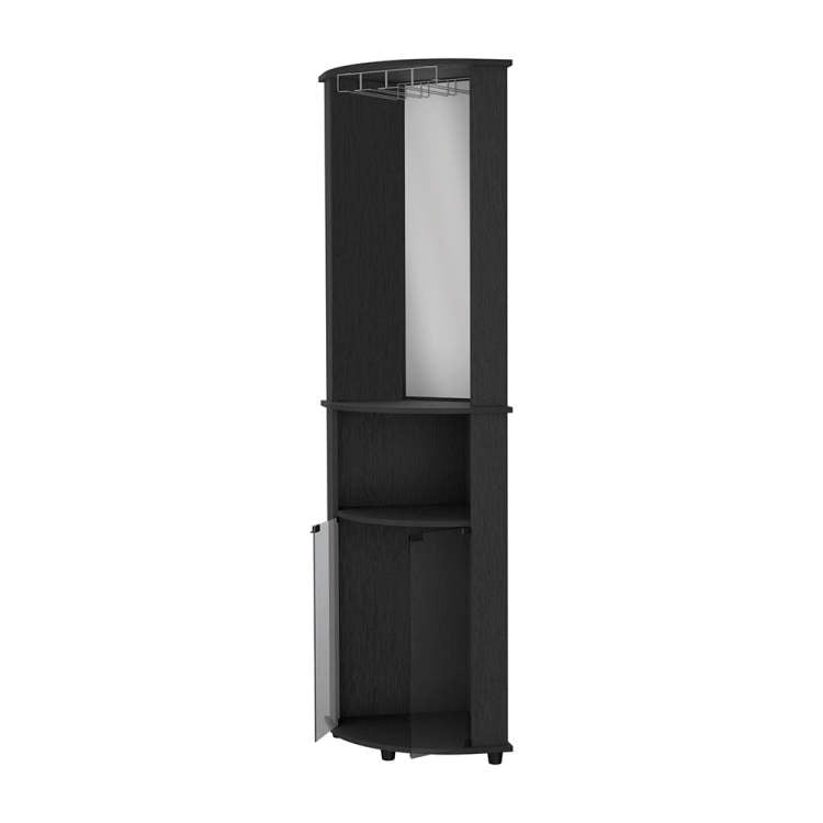 Lisbon Kitchen Island, 3 Tier Shelf And Large Workstation