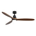 60 Inch S 3 Solid Wood Fan Blade Noiseless Reversible Motor Remote Control