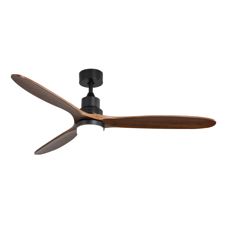 60 Inch S 3 Solid Wood Fan Blade Noiseless Reversible Motor Remote Control