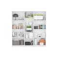 Trues 3 Piece Living Room Set With 3 Bookcases, White