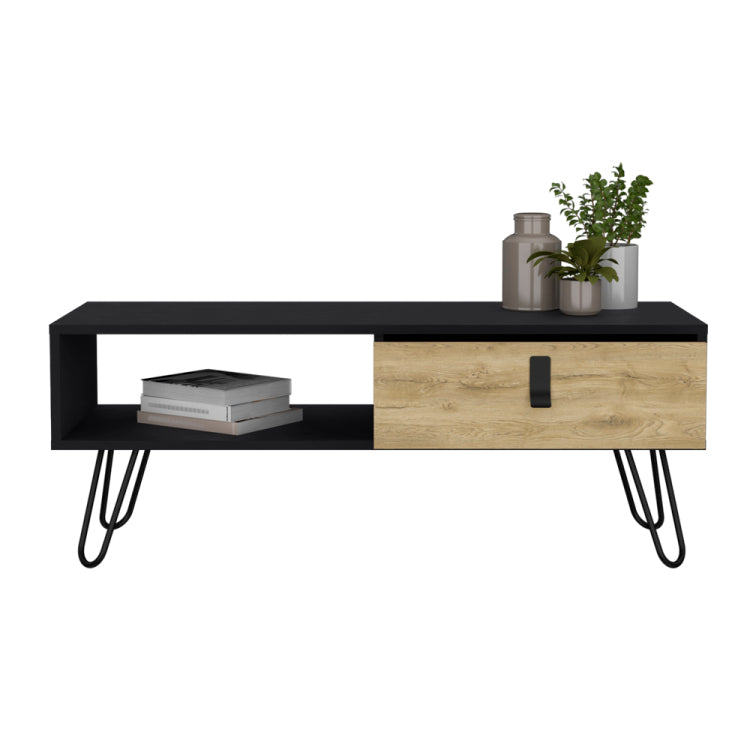 Coffee Table Magness, Living Room, Black Macadamia