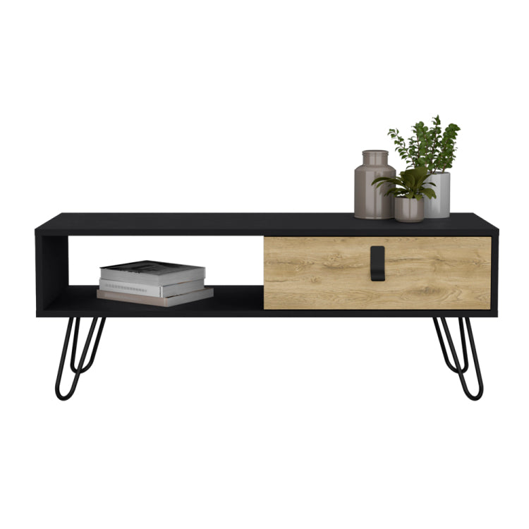 Coffee Table Magness, Living Room, Black Macadamia