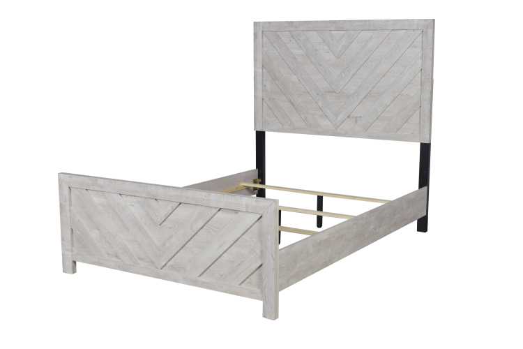 Denver Full 5Pc Modern Style Storage Bedroom Set Made With Wood In Natural Nj Inventory