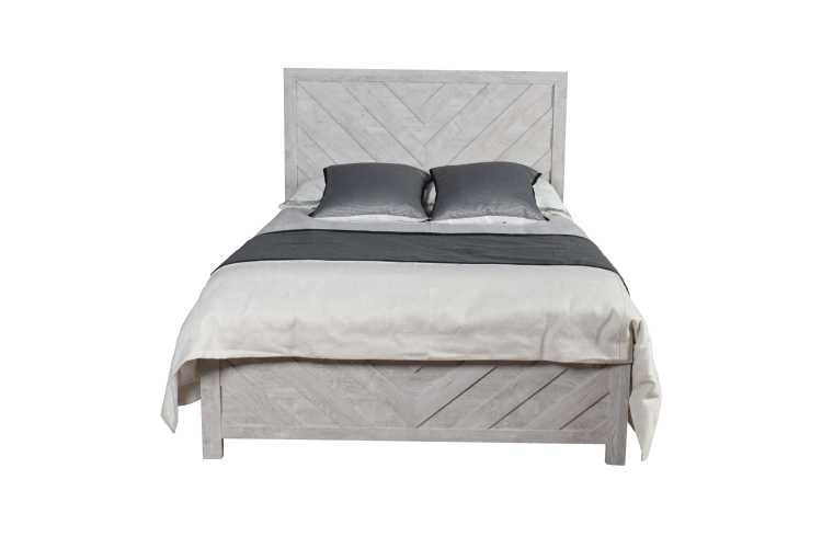 Denver Modern Style Queen Bed Made With Wood In Natural Nj Inventory