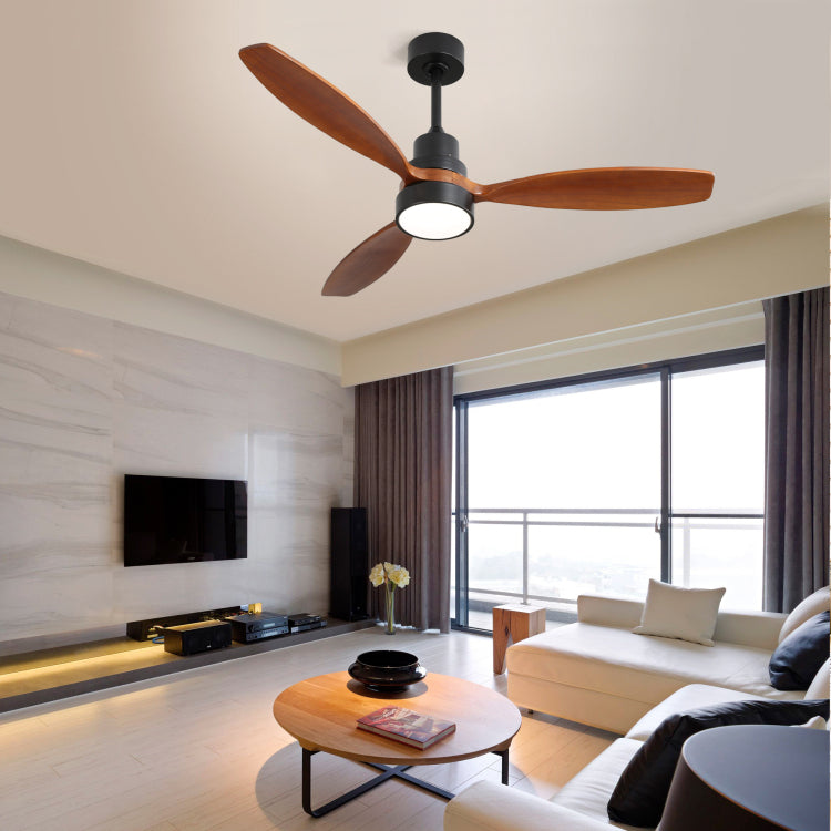 52 Inch Integrated Led Indoor Low Profile And Remote Control For Patio Living Room