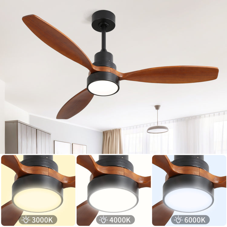 52 Inch Integrated Led Indoor Low Profile And Remote Control For Patio Living Room