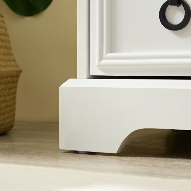 Modern 6 Drawer Dresser, Dressers For Bedroom, Tall Chest Of Drawers Closet Organizers & Storage Clothes Easy Pull Handle, Textured Borders Living Room, Hallway,L 29.53''*W15.75''*H48.03''White