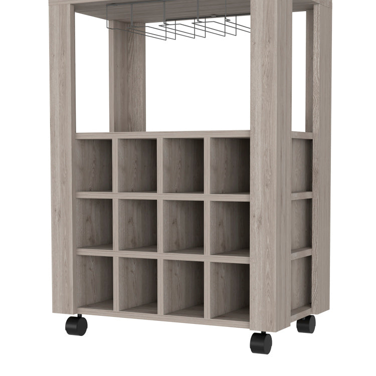 Margh Bar Cart Drawer, Light Gray