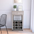 Margh Bar Cart Drawer, Light Gray