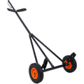 Boat Trailer Dolly, 420Lbs Load Capacity, Carbon Steel Trailer Mover With 96'' 116'' Adjustable Length, For Moving Kayak Motorboat Fishing Boat 420Lbs