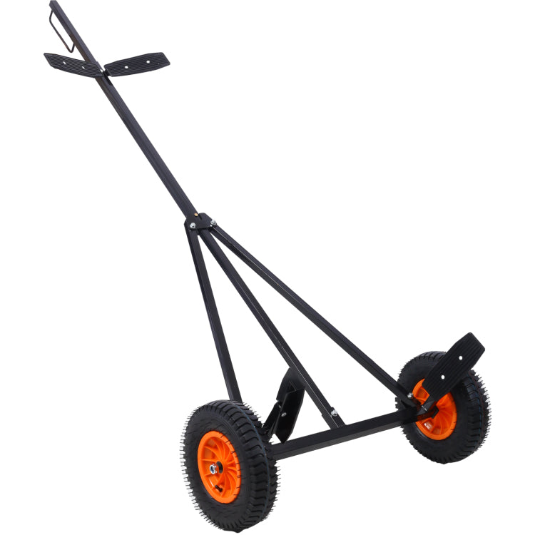 Boat Trailer Dolly, 420Lbs Load Capacity, Carbon Steel Trailer Mover With 96'' 116'' Adjustable Length, For Moving Kayak Motorboat Fishing Boat 420Lbs