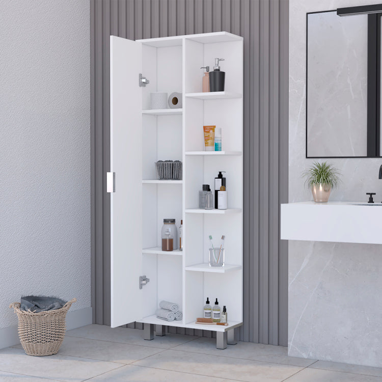 Linen Cabinet Sandy, Bathromm, White