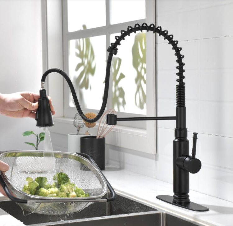Touch Kitchen Faucet With Pull Down Sprayer
