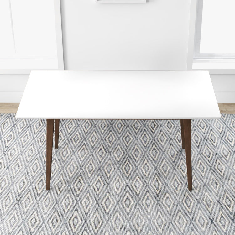 Mary Modern Style Solid Wood Rectangular Dining Kitchen Table